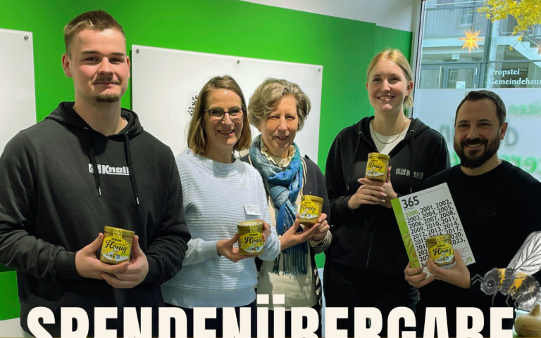 Spendenübergabe Knoll